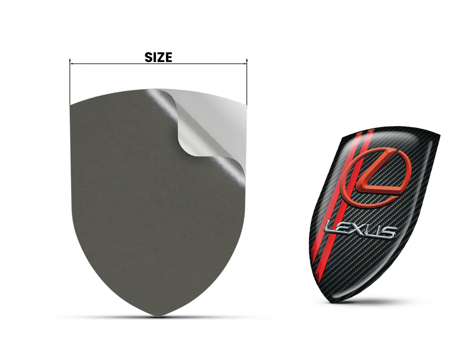 Lexus Adesivi Aziendali Personalizzati Pro Max Durevoli